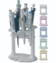 Universal pipette stand In-Line 337 ice blue for 7 pipettes